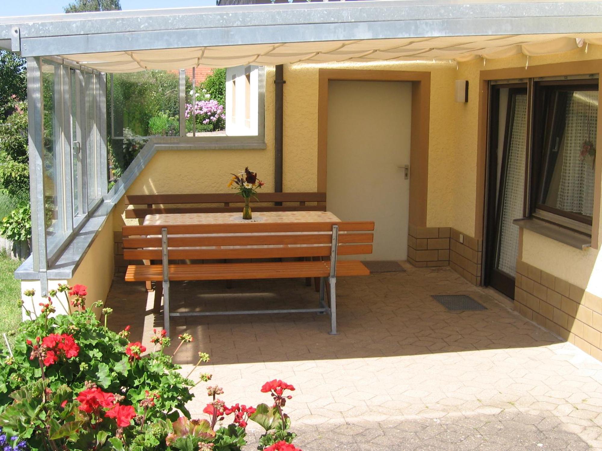 Ferienwohnung Werner Mit Terrasse Haundorf Exterior photo